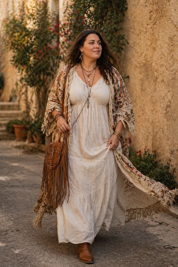 Vestido boho chic