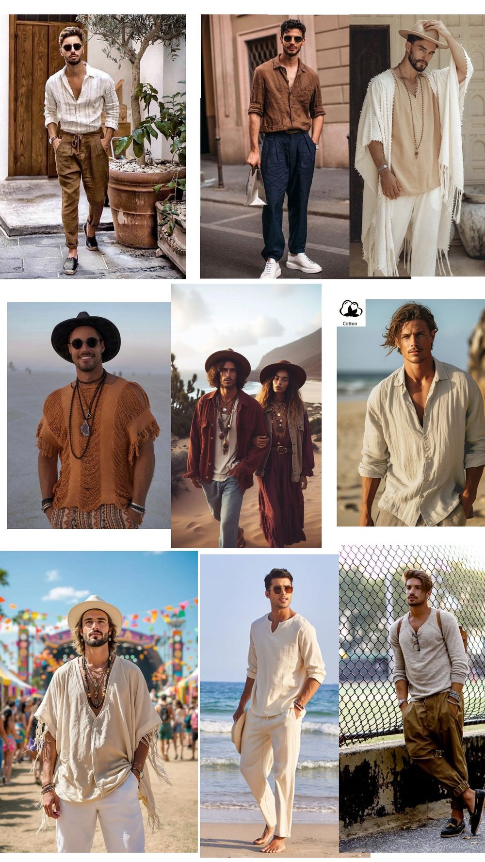 Outfits boho chic